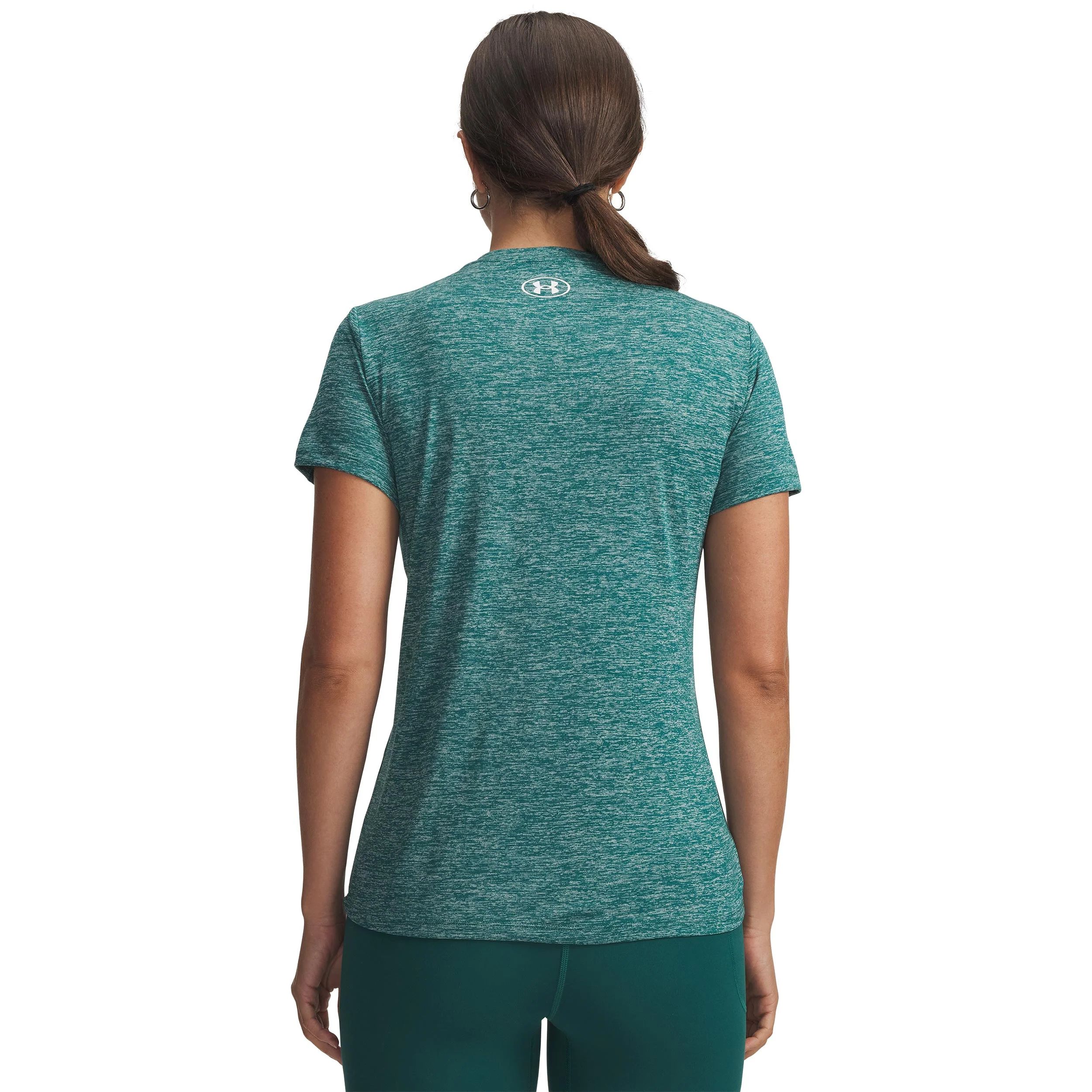 Tech Twist Camiseta de manga corta Mujeres-verde, blanco - Image 2