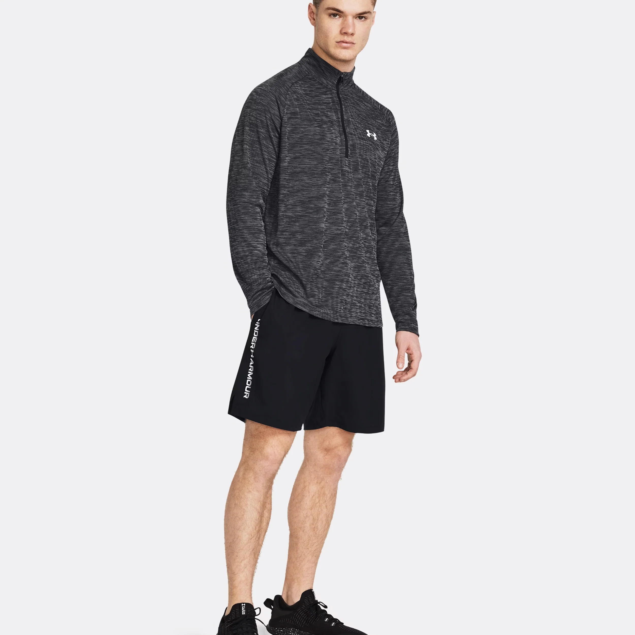 Tech Woven Shorts Hombres-Negro - Image 6
