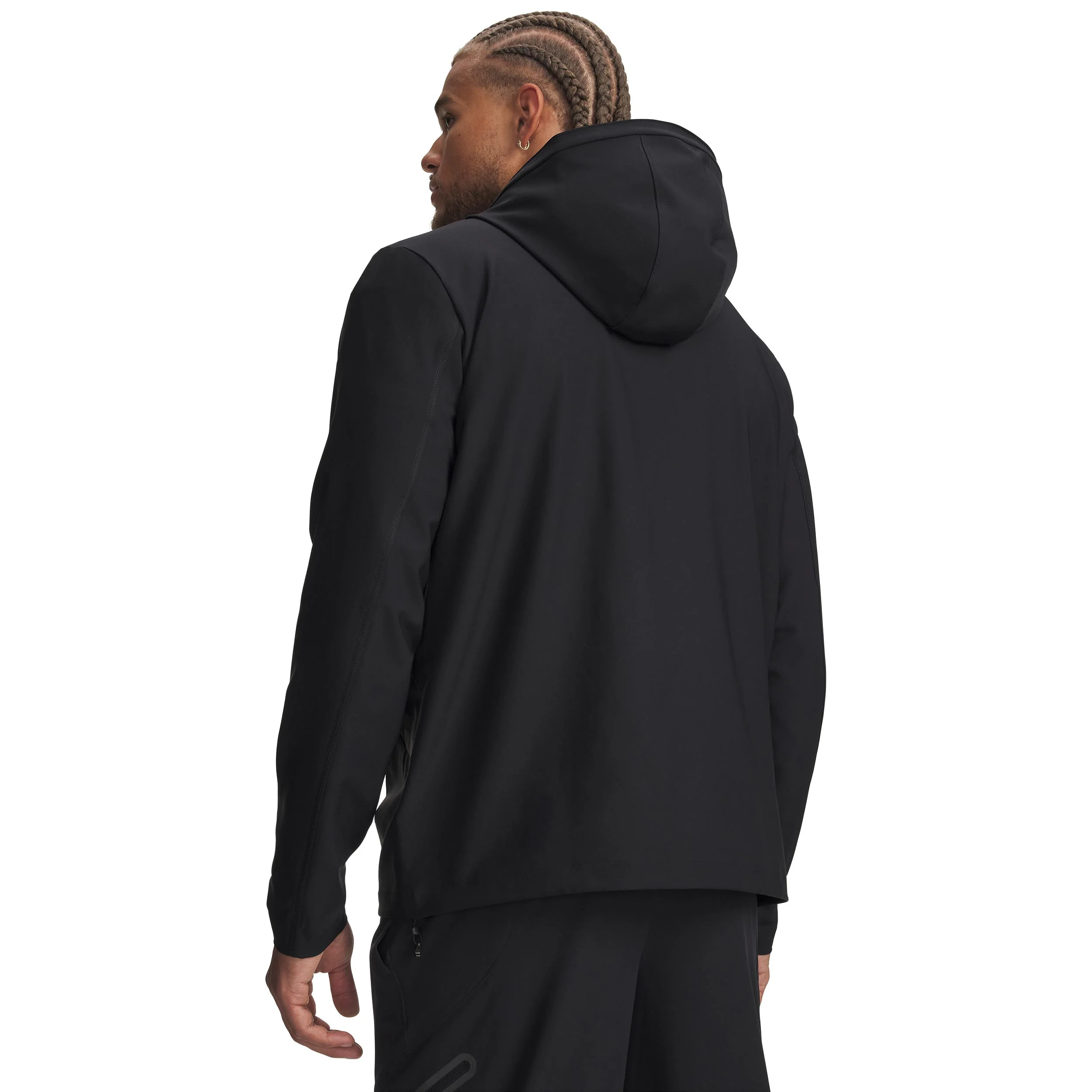 Unstoppable Woven Chaqueta de entrenamiento Hombres-negro, negro - Image 2
