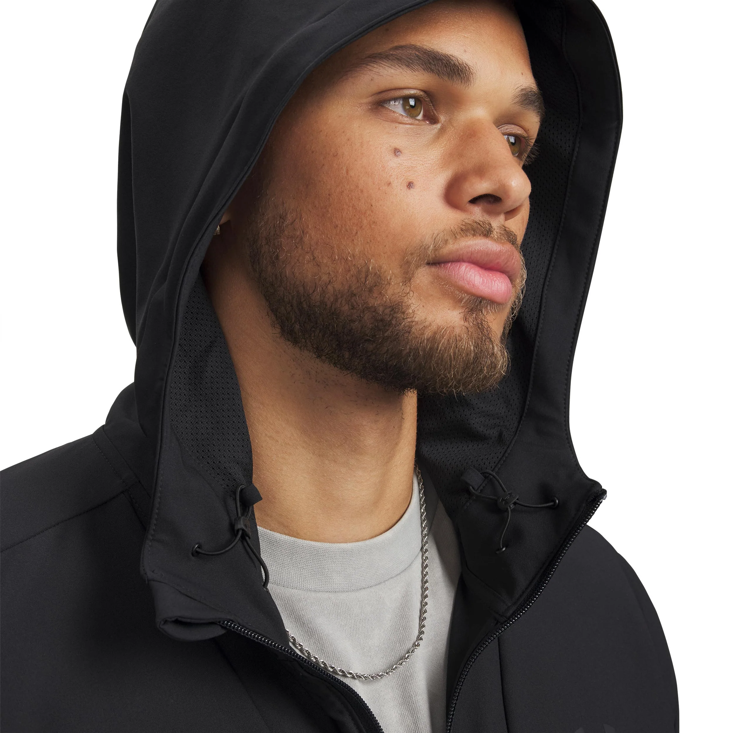 Unstoppable Woven Chaqueta de entrenamiento Hombres-negro, negro - Image 3