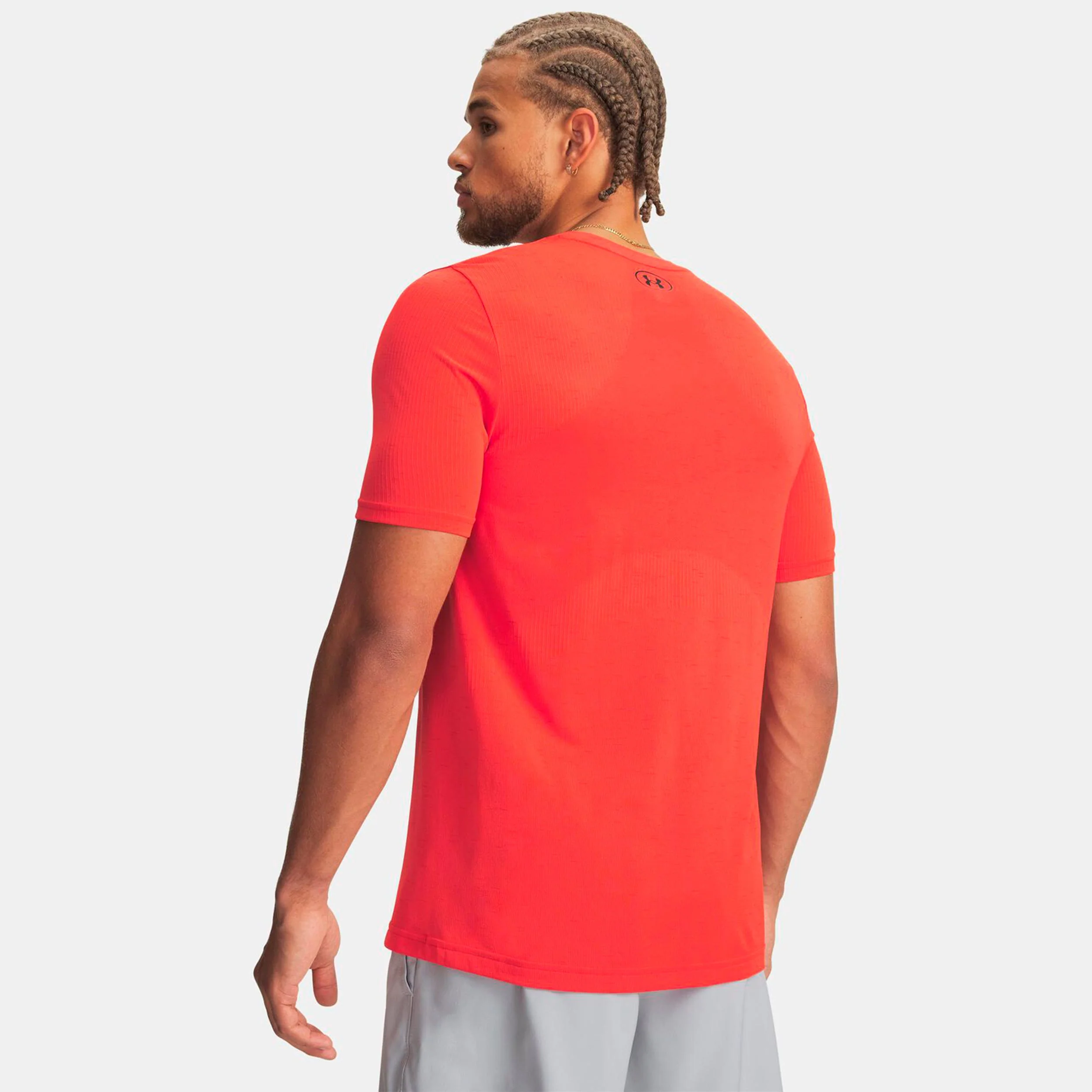 Vanish Seamless Camiseta de manga corta Hombres-rojo, negro - Image 2
