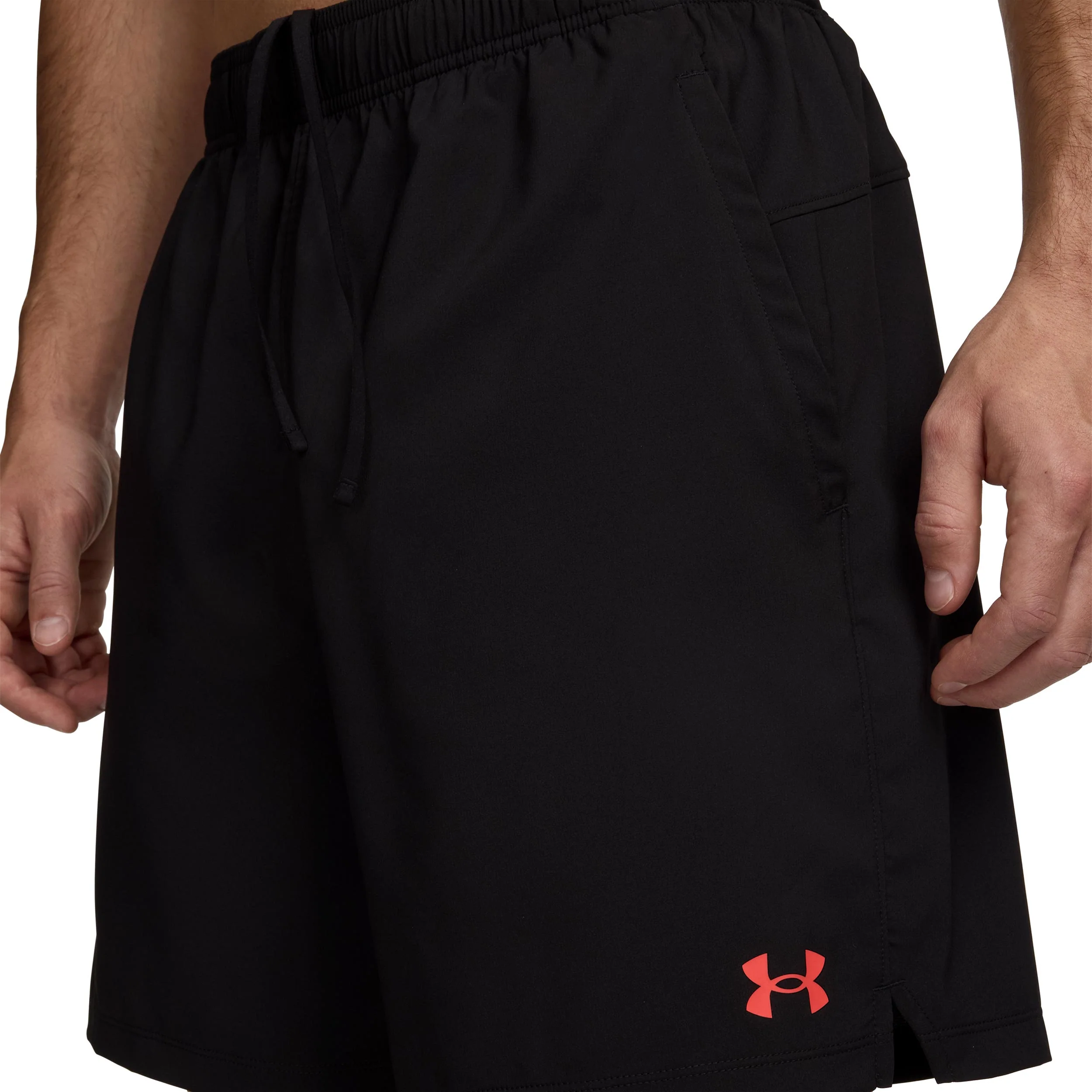 Vanish Woven 2.0 6in Shorts Hombres-negro, rojo - Image 3