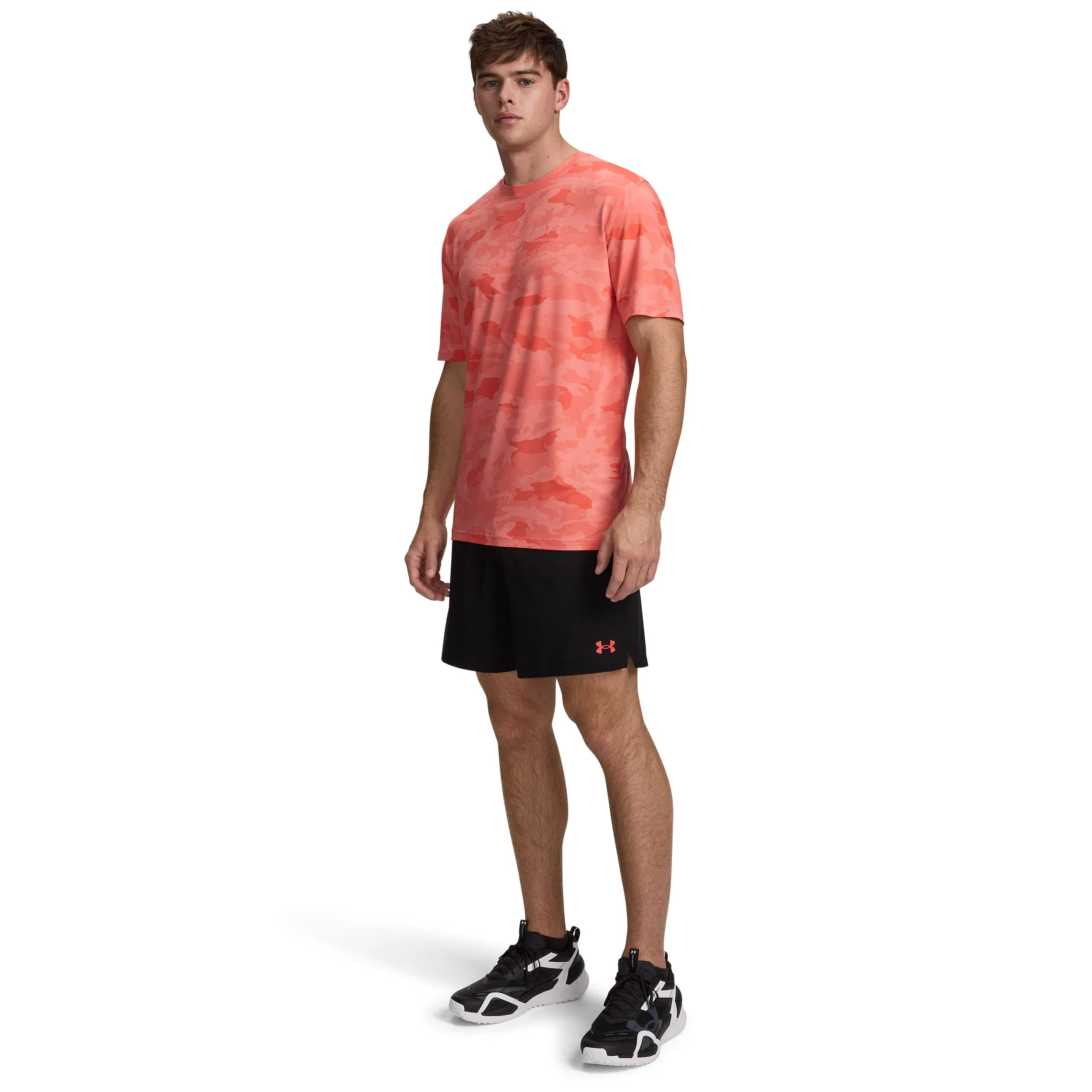 Vanish Woven 2.0 6in Shorts Hombres-negro, rojo - Image 4