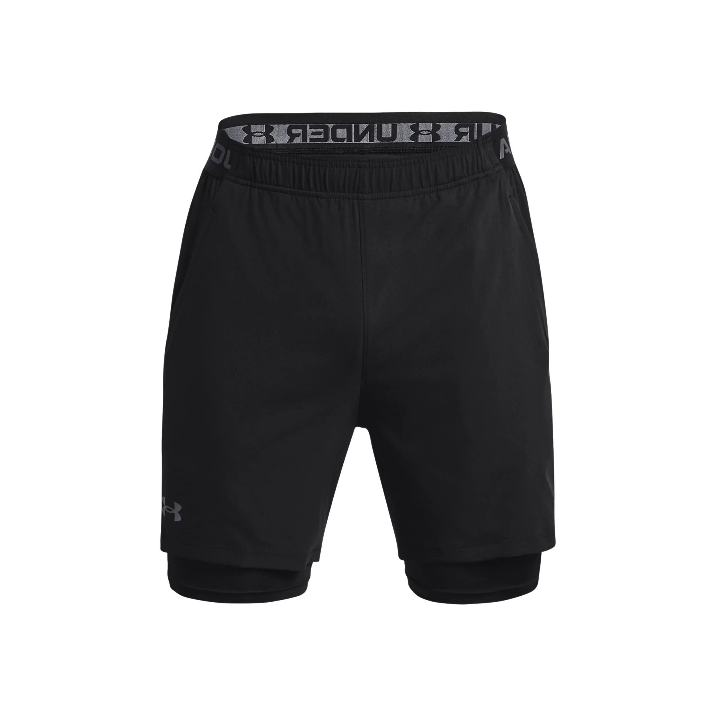 Vanish Woven 2in1 Shorts Hombres-Negro