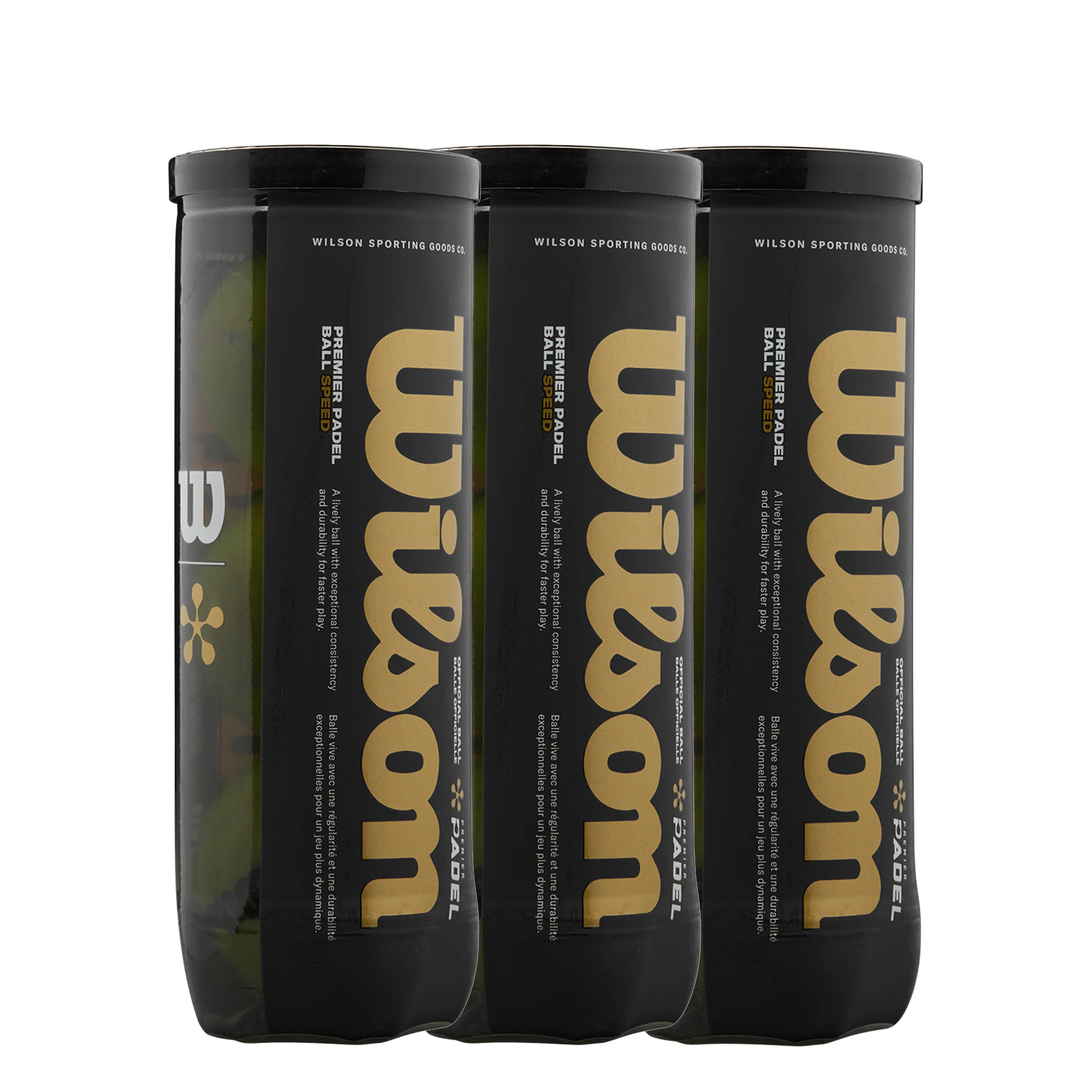 3 botes de 3 pelotas Premier Padel Speed X3