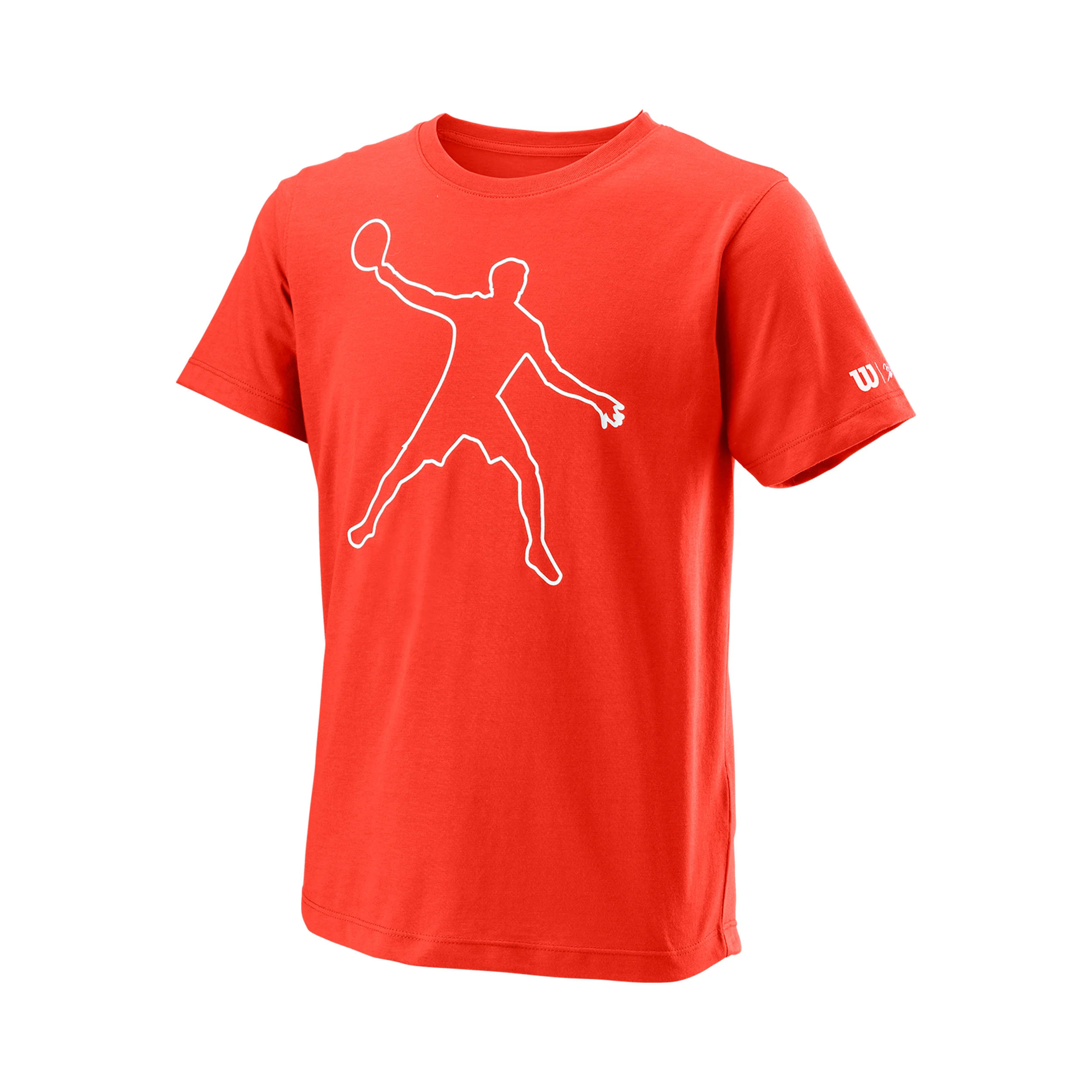 Bela Tech II Camiseta De Manga Corta Chicos-Naranja,Blanco