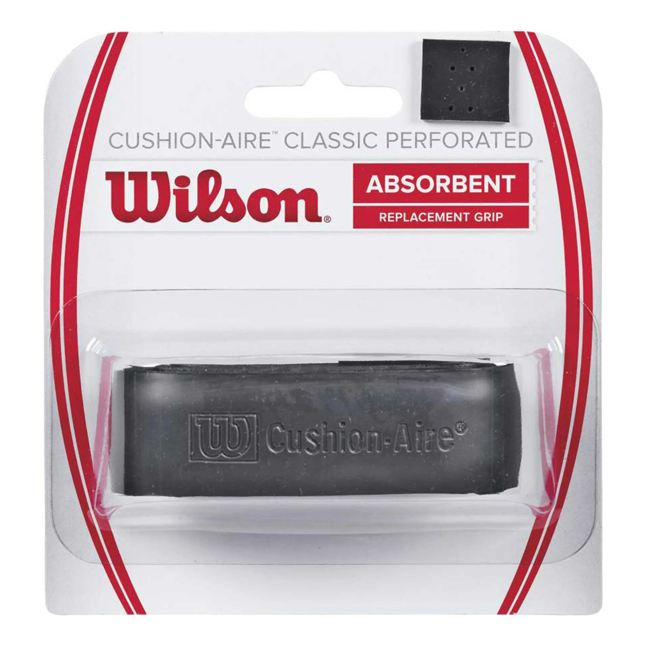 Cushion-Aire Classic Perforated Pack De 1-Negro