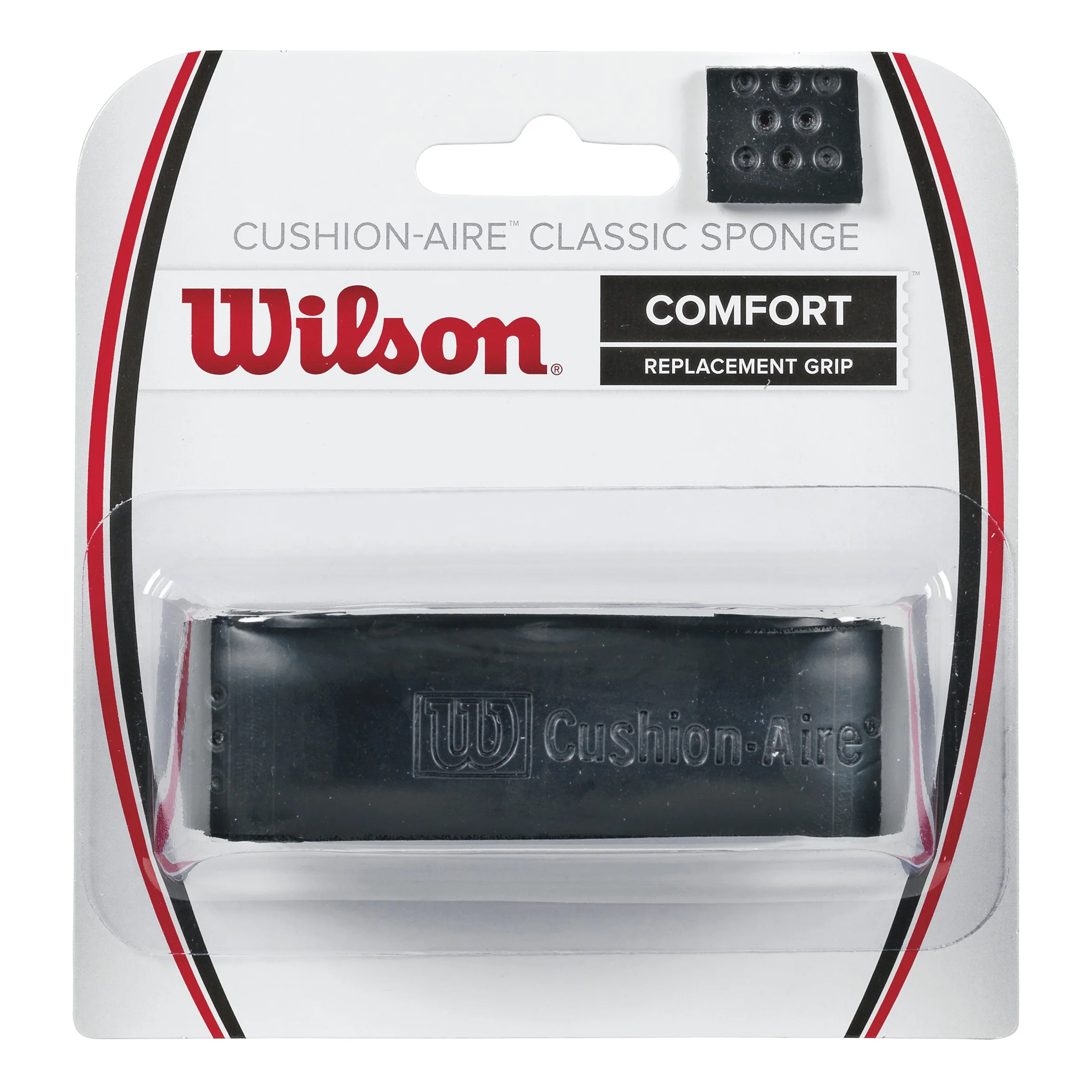 Cushion-Aire Classic Sponge Pack De 1-Negro