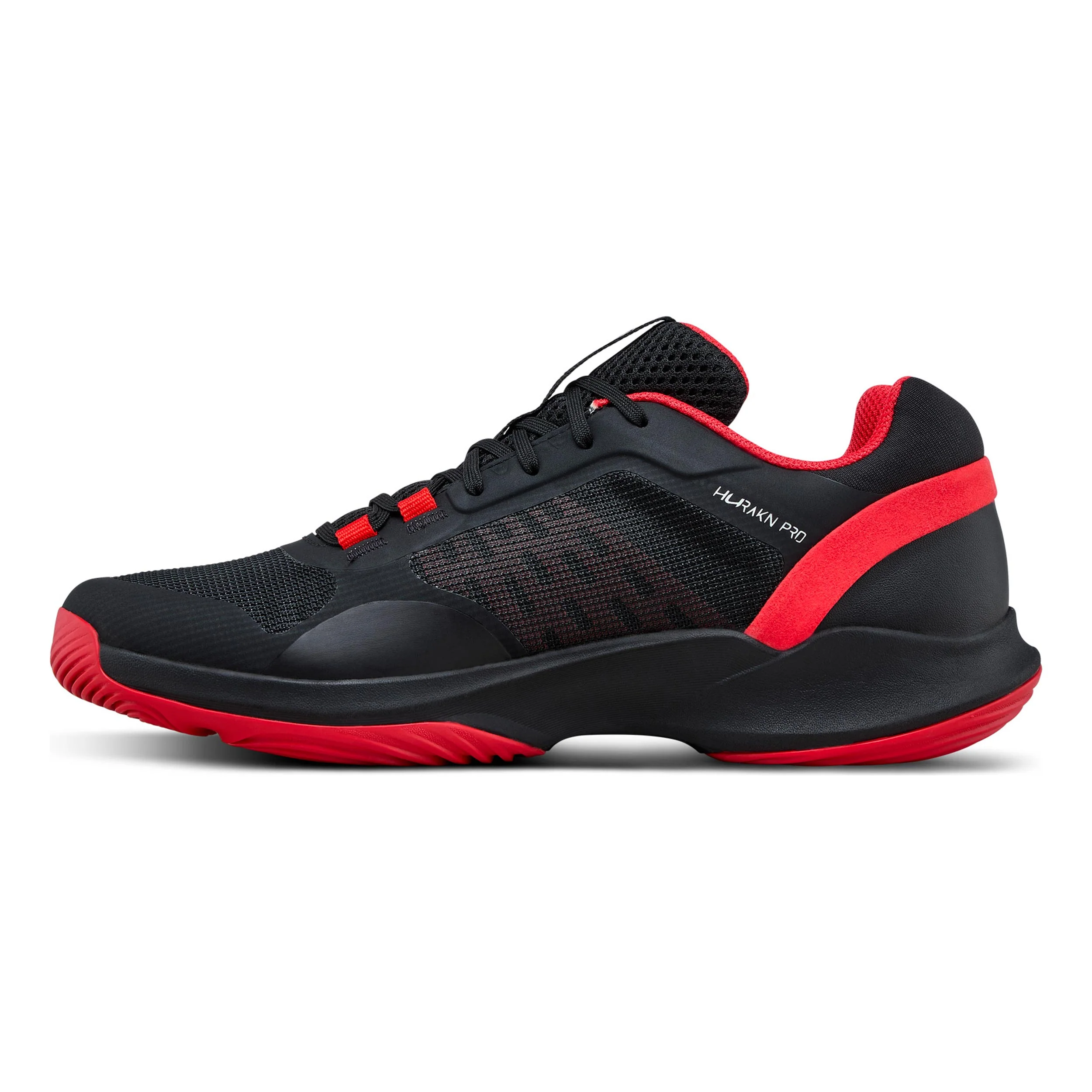 Hurakn Pro V2 Zapatilla de pádel Hombres-negro, rojo - Image 2