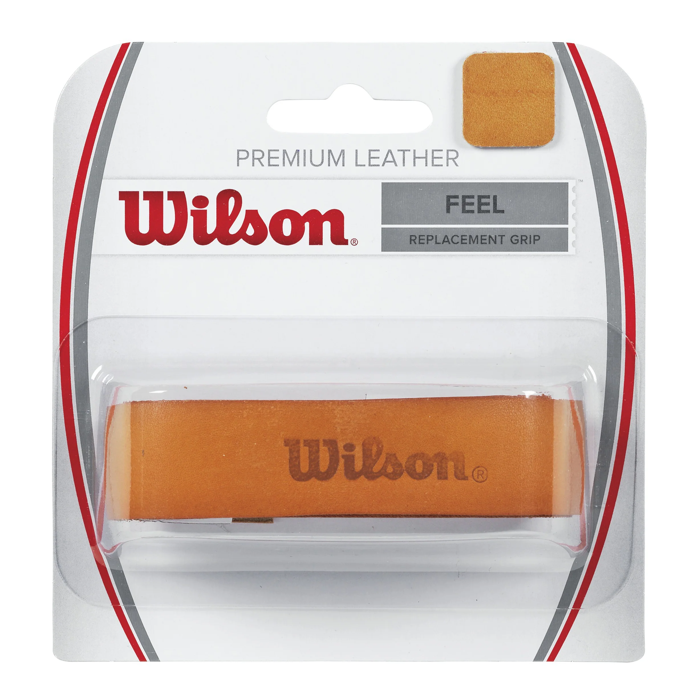 Premium Leather Replacement Grip Pack De 1-Marrón