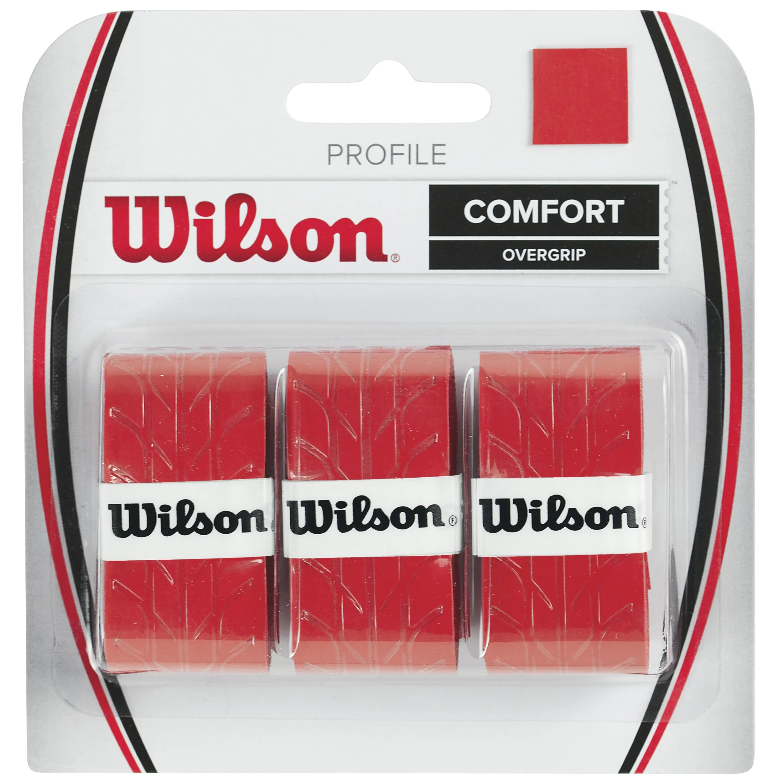 Profile Overgrip Pack De 3-Rojo