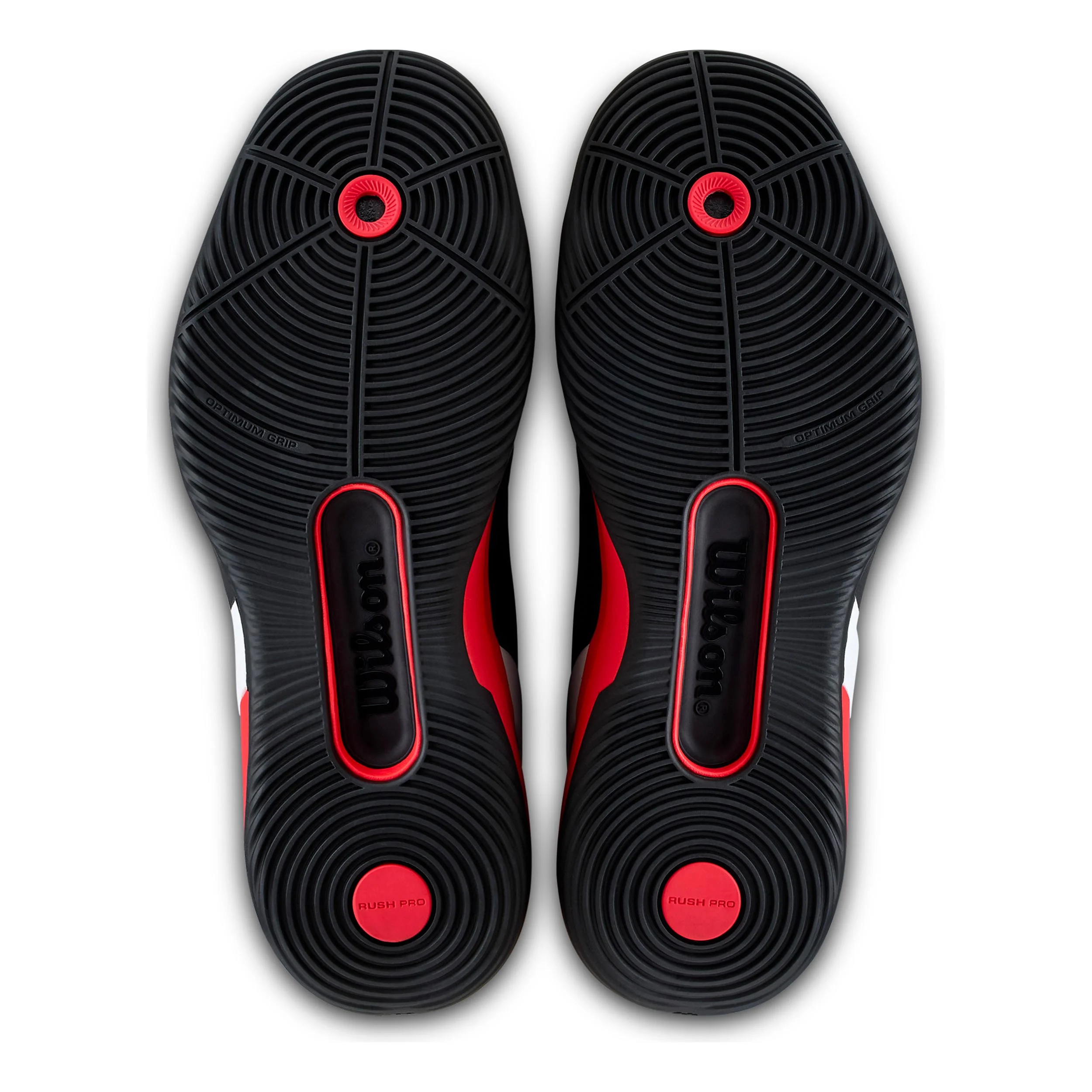 Rush Pro 5 Padel Zapatilla de pádel Hombres-negro, rojo - Image 4