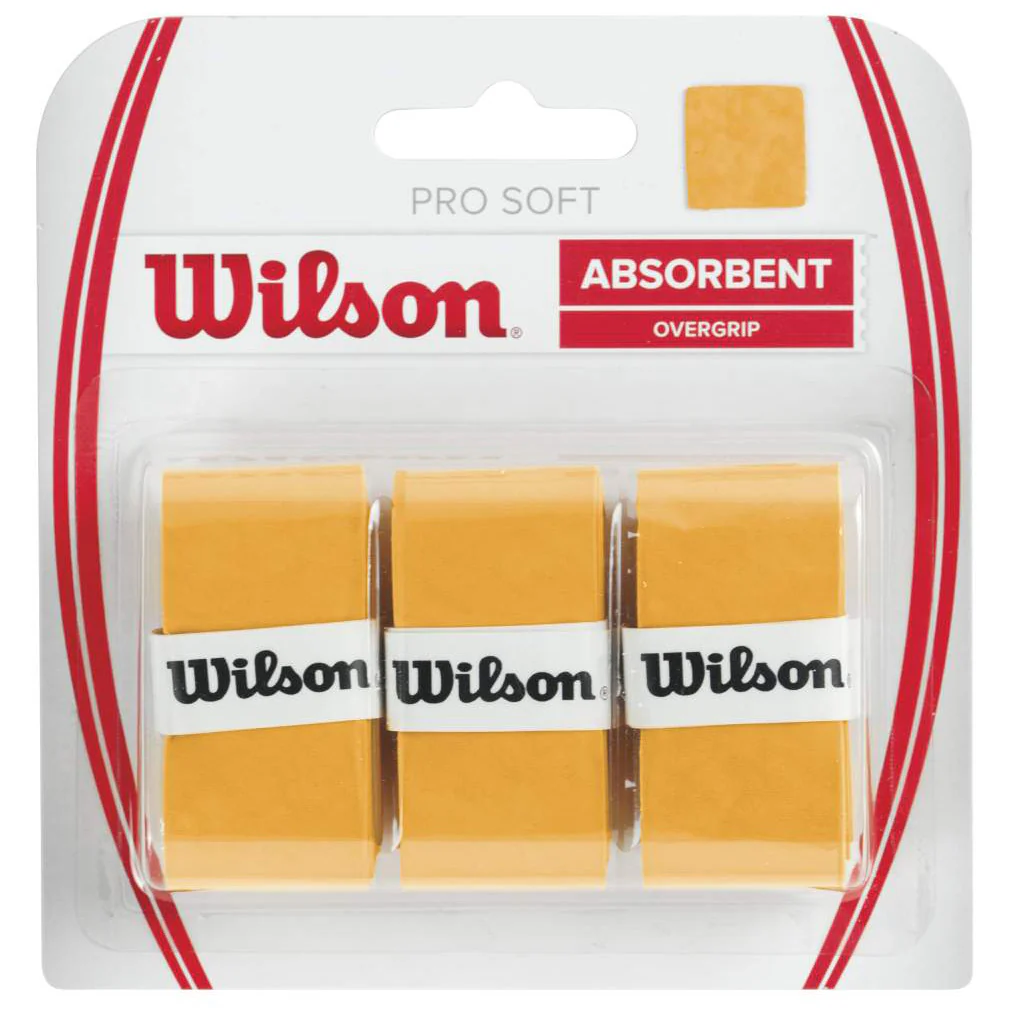 Soft Overgrip Pack De 3-Dorado